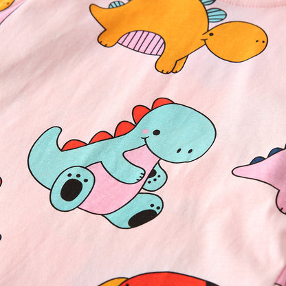 Spring and Autumn Girls Cartoon Pattern Long Sleeves Top and Pants Clothing Set, MyKids-USA®, Baby & Toddler Outfits, MyKids-USA -  -  -  -  -  -  - 