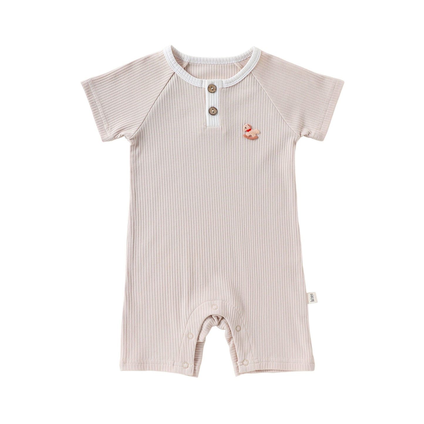 Summer Arrival Baby Unisex Short Sleeves Cartoon Pattern Rompers Bodysuits, MyKids-USA®, Baby & Children's One-Pieces, MyKids-USA - Size/Age - 66 (3-6M) - Color - Apricot -  -  - TR2604291704-A.
