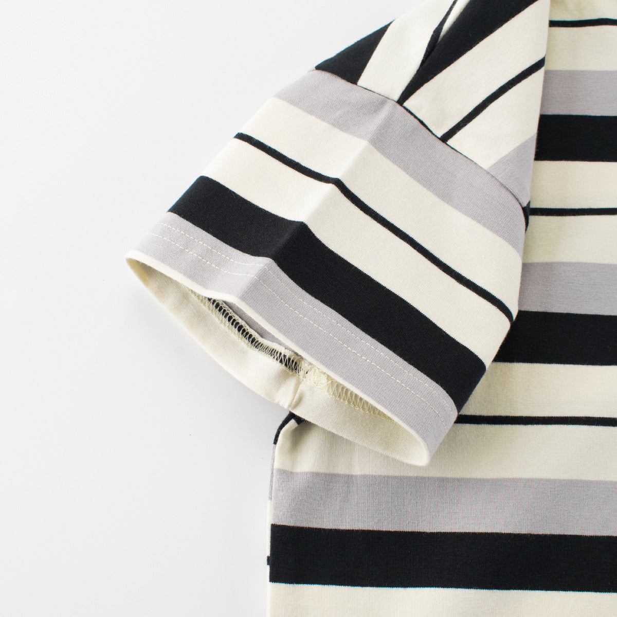 Summer Arrival Kids’ Striped Pattern T-shirt in European and American Style, MyKids-USA®, Baby & Toddler Tops, MyKids-USA -  -  -  -  -  -  - 