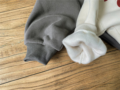 Winter and Spring Baby Kids Unisex Long Sleeves Letters Pattern Pullover and Plain Pants Clothing Set, MyKids-USA®, Baby & Toddler Outfits, MyKids-USA -  -  -  -  -  -  - .