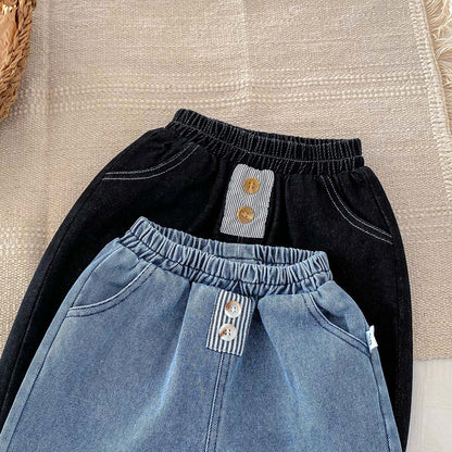 Summer Arrival Kids Unisex Denim Casual Style Pants, MyKids-USA®, Jeans, MyKids-USA -  -  -  -  -  -  - 