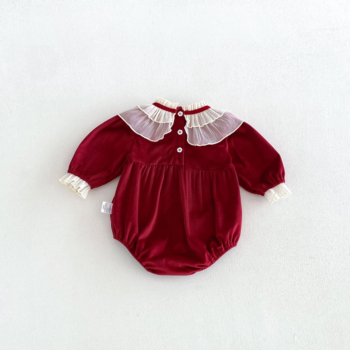 MyKids-USA® Autumn Arrival Baby Girls Long Sleeves Color Patchwork Bodysuit