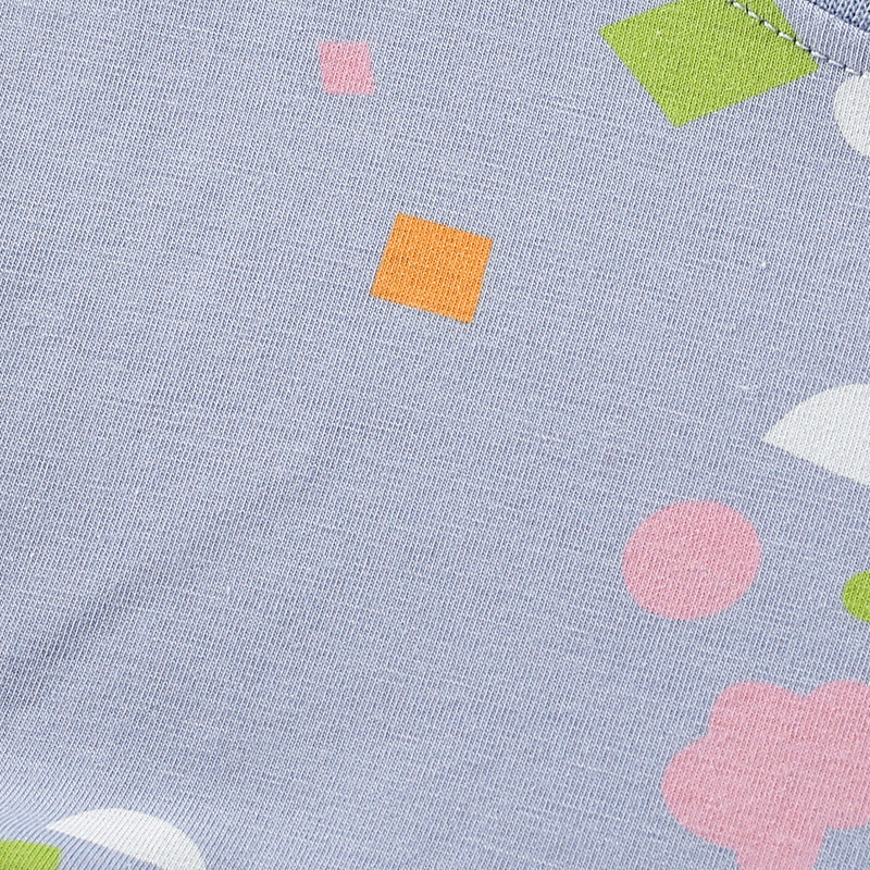 Summer Arrival Colorful Geometric Pattern Short Sleeves Cute Dress for Stylish Girls, MyKids-USA®, Baby & Toddler Dresses, MyKids-USA -  -  -  -  -  -  - 