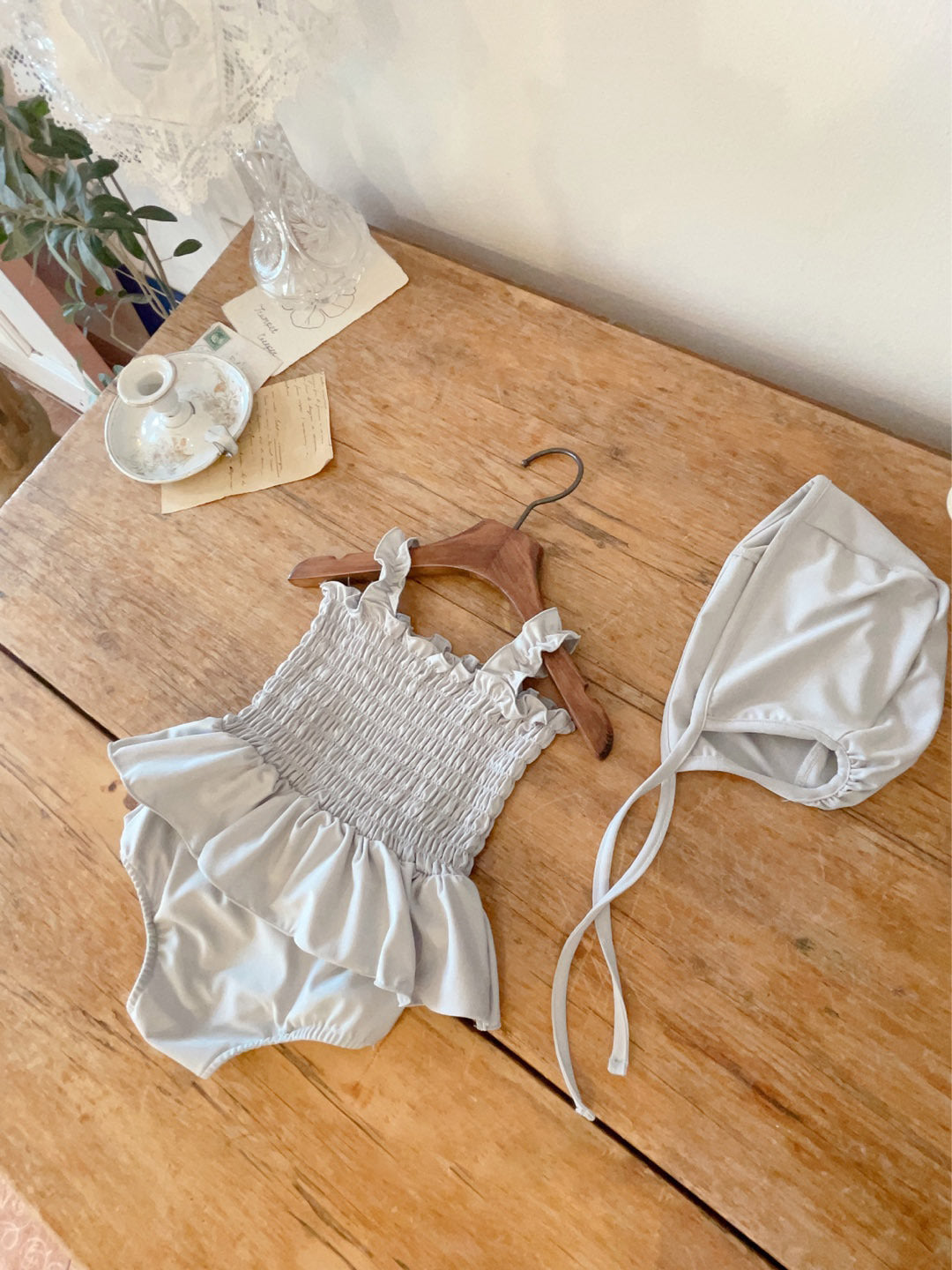 Arrival Girls’ Solid Tankini Bikini 3‑Piece Set — Swim Top, Bloomers and Hat, Cute Summer Swimwear, MyKids-USA®, Classic Bikinis, MyKids-USA -  -  -  -  -  -  - .