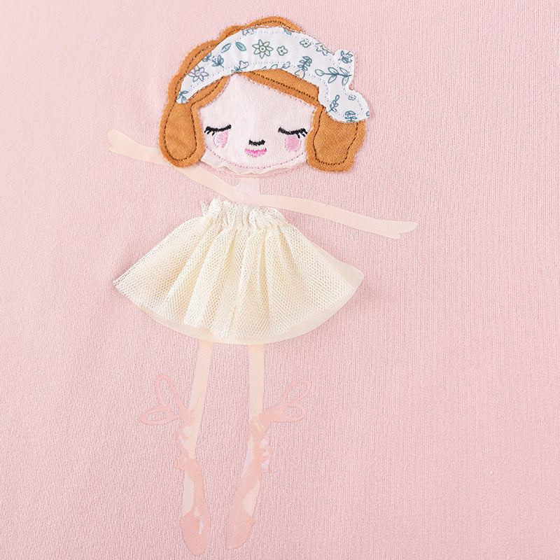 Spring and Autumn Girls Princess Cartoon Pattern Long Sleeves Sweatshirt and Plain Pants Clothing Set, MyKids-USA®, Baby & Toddler Outfits, MyKids-USA -  -  -  -  -  -  - 