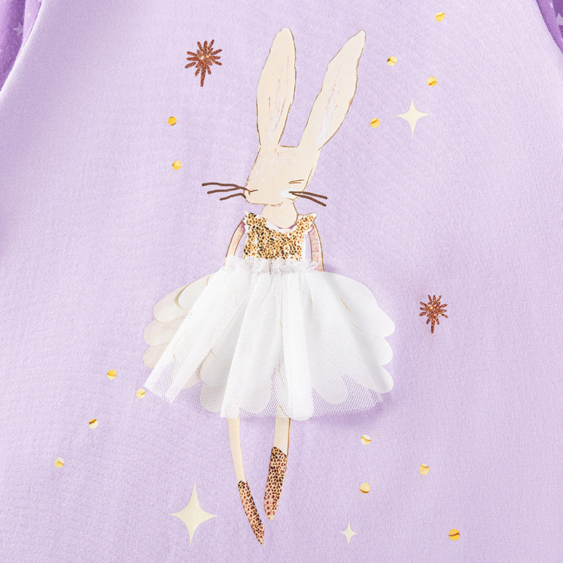 Autumn and Spring Arrival Star and Cartoon Pattern Long Sleeves Dress for Stylish Girls, MyKids-USA®, Baby & Toddler Dresses, MyKids-USA -  -  -  -  -  -  - 