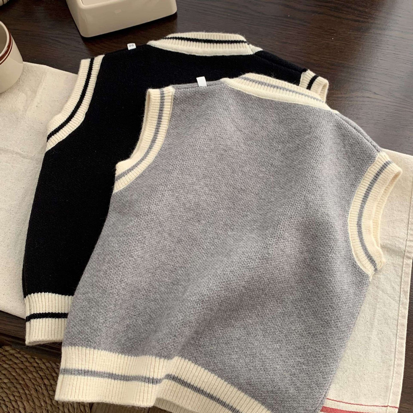 Arrival Winter and Autumn Baby Kids Unisex Color Patchwork Sleeveless Knitted Vest, MyKids-USA®, Baby & Toddler Coats & Jackets, MyKids-USA -  -  -  -  -  -  - 