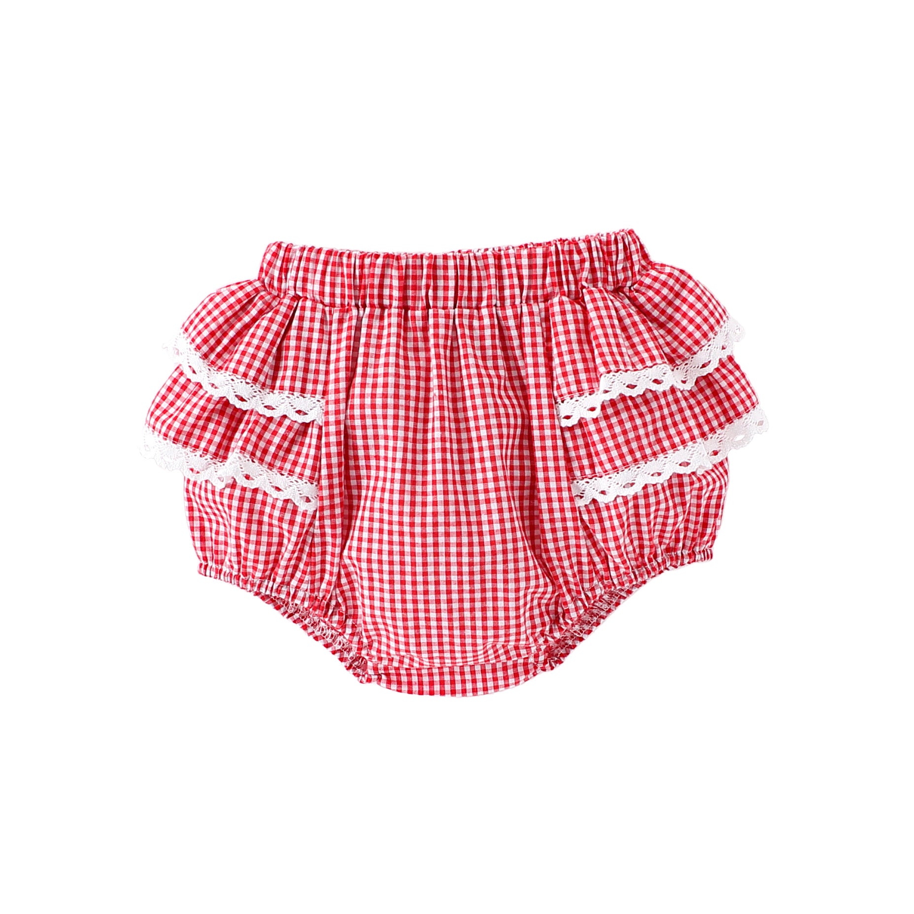 Summer Arrival Baby Girls Fly Sleeves Floral Pattern Top and Plaid Bloomers Clothing Sets, MyKids-USA®, Shorts, MyKids-USA -  -  -  -  -  -  - 