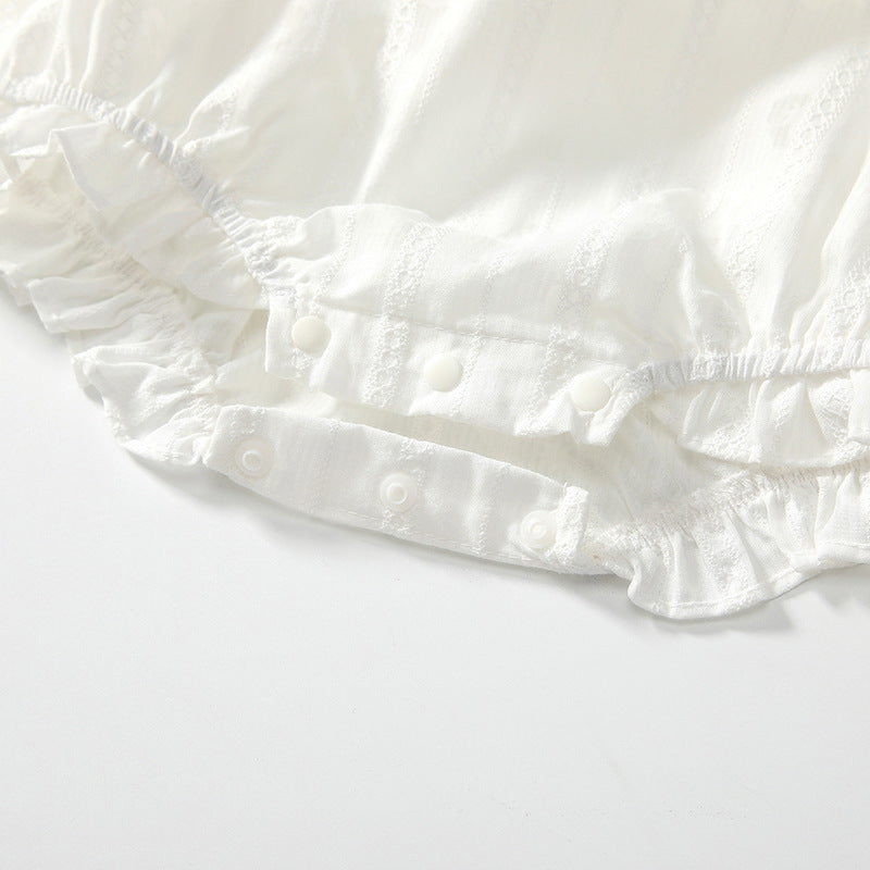 Summer Arrival Baby Girls Cute Butterfly Pattern Fly Sleeves Strap Onesies, MyKids-USA®, Baby One-Pieces, MyKids-USA -  -  -  -  -  -  - 