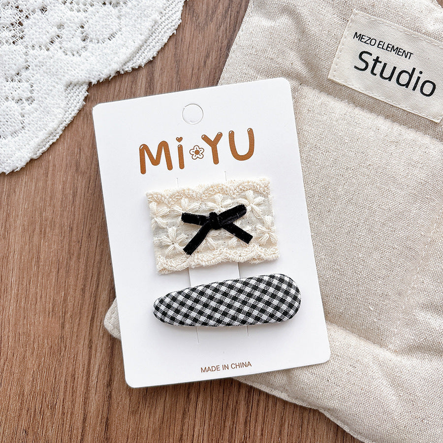 Collection of 2 Versatile Butterfly-bows Pattern Hair Clips, MyKids-USA®, Hair Pins, Claws & Clips, MyKids-USA - Size/Age - Average Size (0-12Y） - Color - Colorful -  -  - TR2601081523-D.