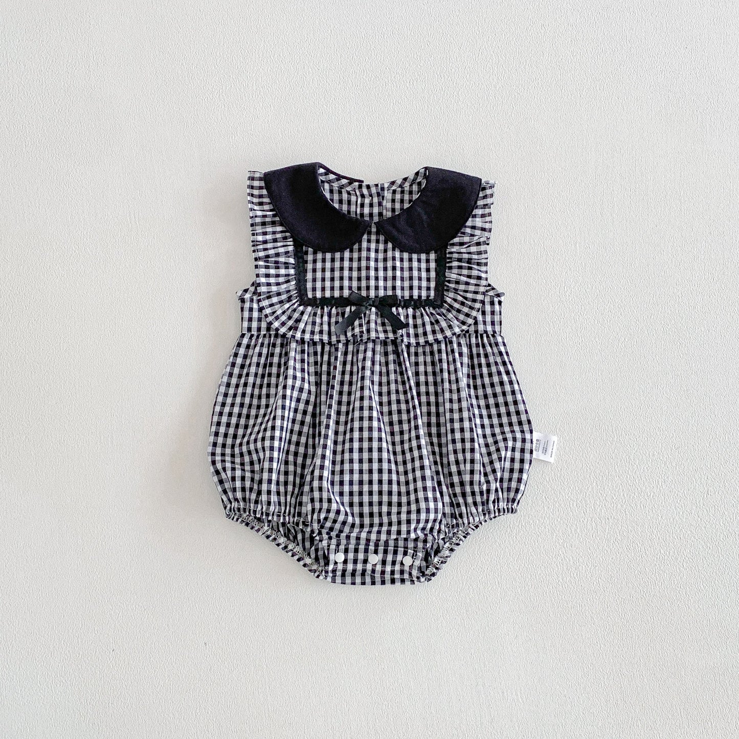 Design Summer Baby Kids Girls Sleeveless Geometric Pattern Bodysuit, MyKids-USA®, Baby & Children's One-Pieces, MyKids-USA - Size/Age - 66 (3-6M) - Color - Black -  -  - TR2605032212-B.