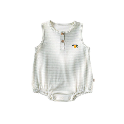 Summer Arrival Baby Unisex Sleeveless Striped Pattern Onesies Bodysuits or Short Sleeves Rompers, MyKids-USA®, Baby One-Pieces, MyKids-USA -  -  -  -  -  -  - 