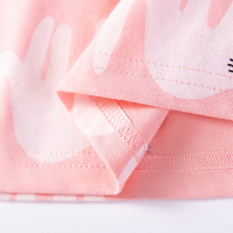 Summer Arrival Cartoon Pattern Short Sleeves Dress for Stylish Girls, MyKids-USA®, Baby & Toddler Dresses, MyKids-USA -  -  -  -  -  -  - .