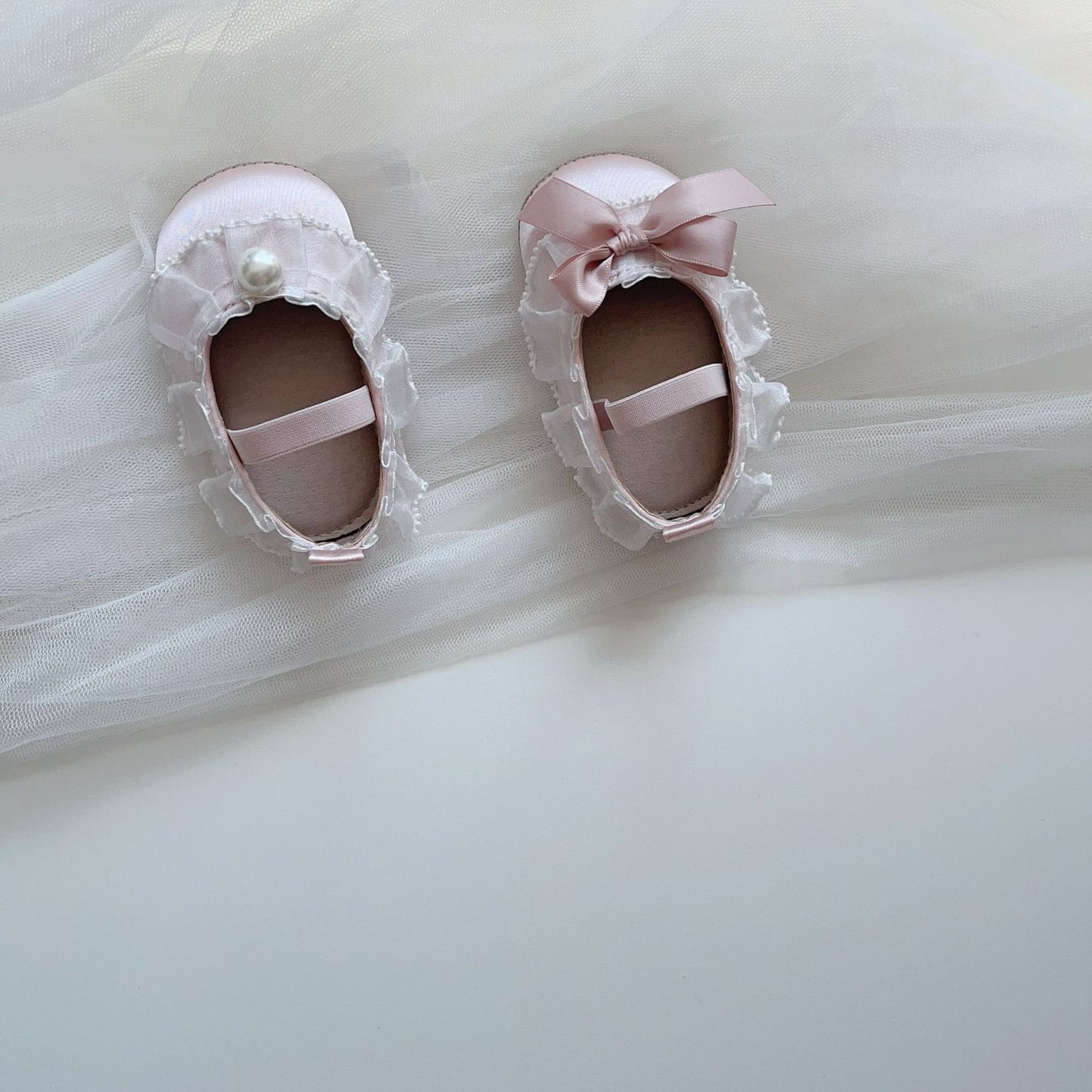 Summer Baby Girl Lace Trim Toddler Soft-Sole Anti-slip Walking Shoes, MyKids-USA®, First Steps & Crawlers, MyKids-USA - Size/Age - insole length 11.00 cm - Color - Pink -  -  - TR2604192324-C.
