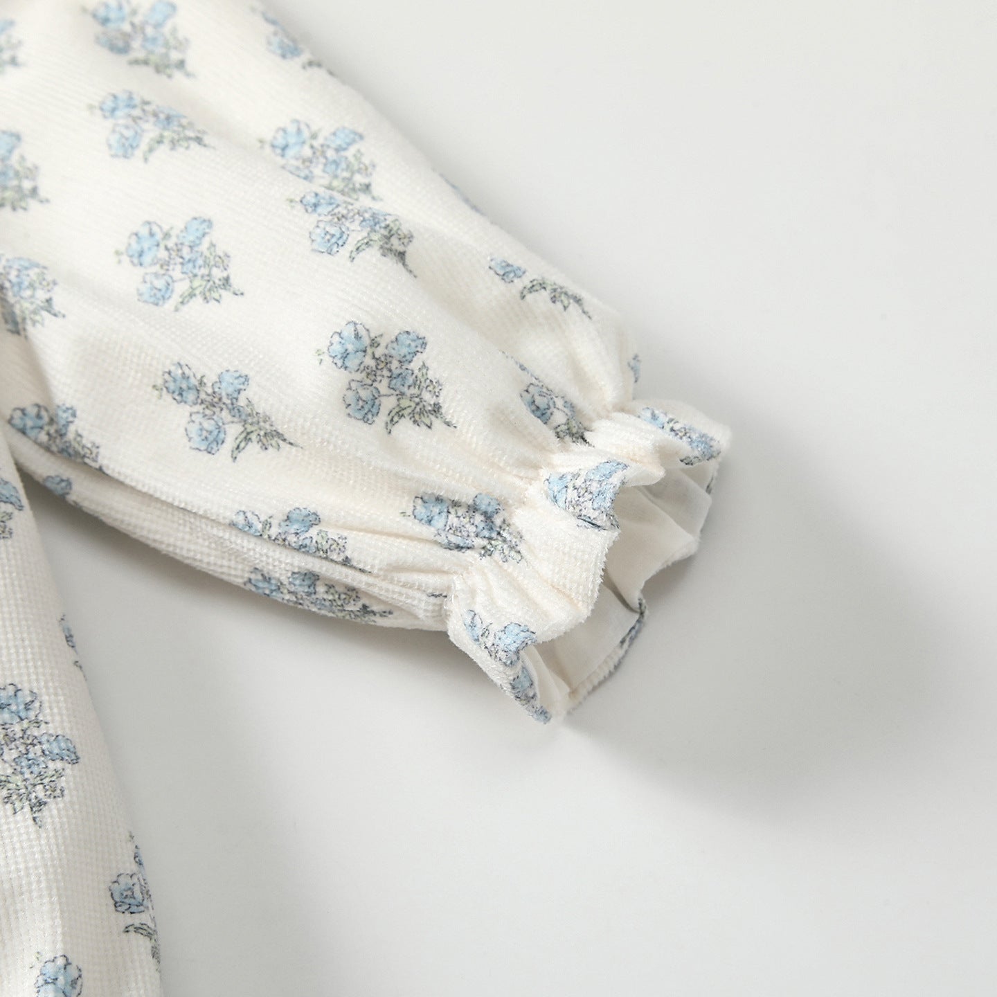 Arrival Autumn Baby Girls Floral Long Sleeves Onesies with Collar, MyKids-USA®, Baby One-Pieces, MyKids-USA -  -  -  -  -  -  - 