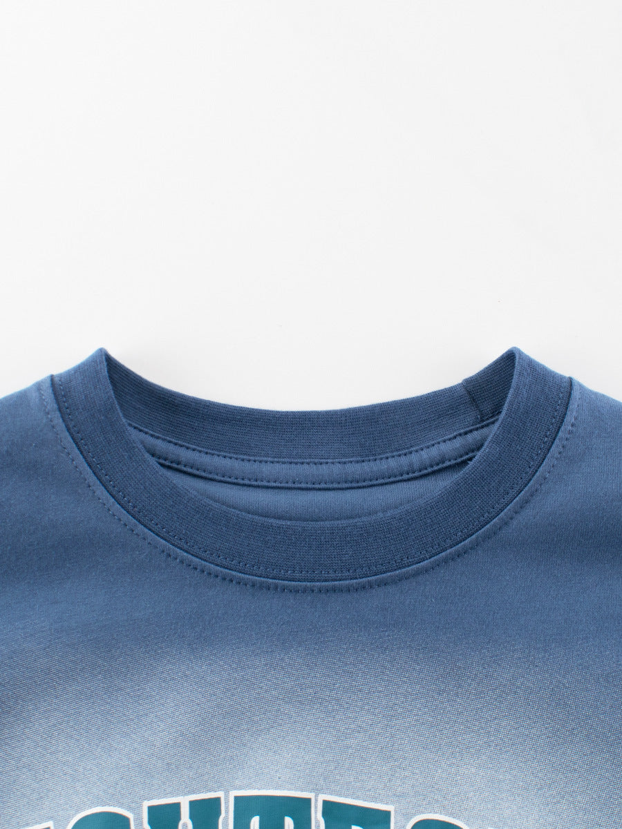 Arrival Letters Print Kids’ T-Shirt in European and American Style for Summer, MyKids-USA®, Baby & Toddler Tops, MyKids-USA -  -  -  -  -  -  - 