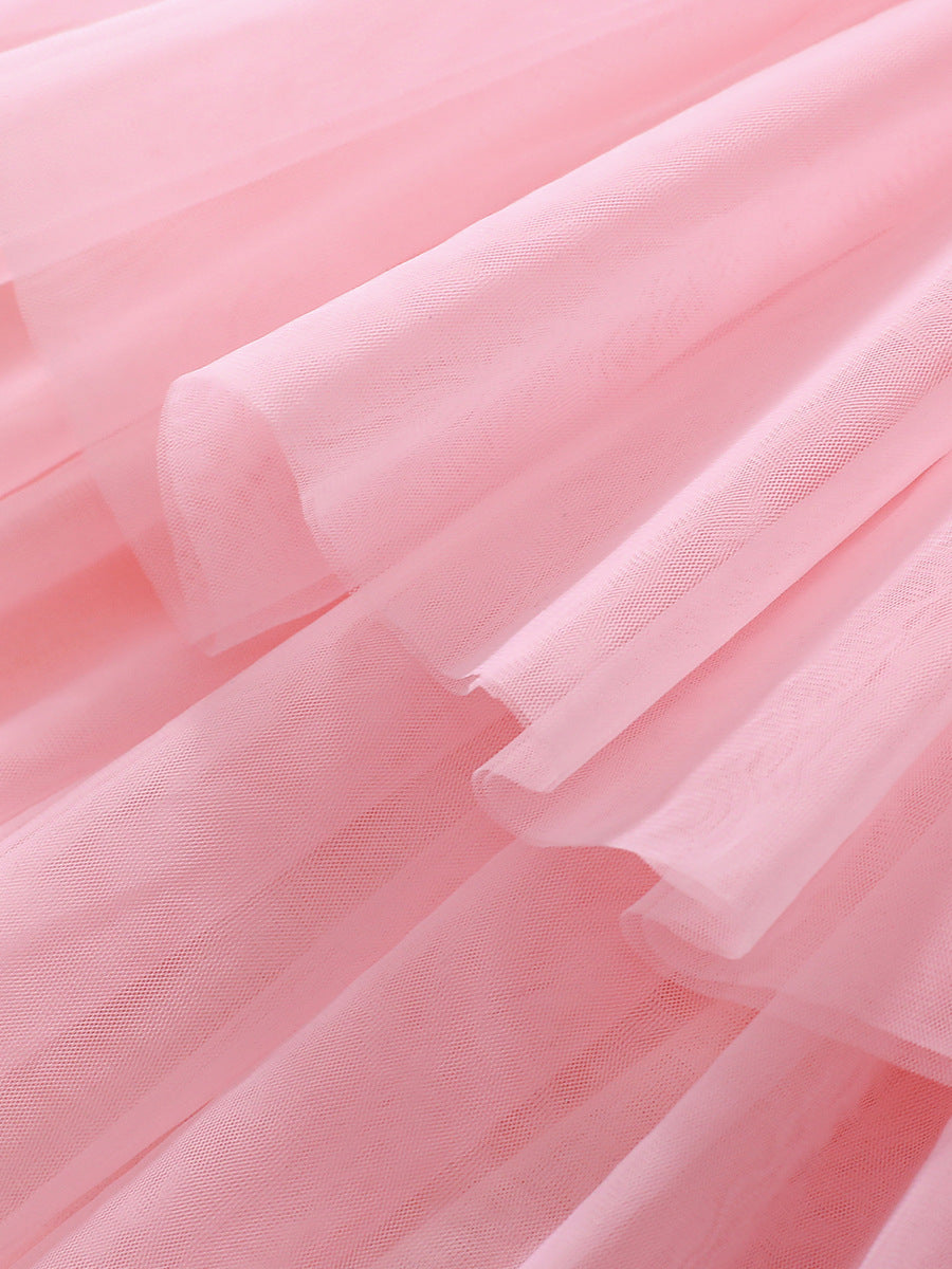 Summer Mesh Princess Dress for Girls, European and American Cute Baby Dress, MyKids-USA®, Baby & Toddler Dresses, MyKids-USA -  -  -  -  -  -  - 