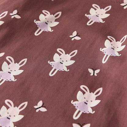 Spring and Autumn Girls Fairy Cartoon Pattern Long Sleeves Top and Pants Clothing Set, MyKids-USA®, Baby & Toddler Outfits, MyKids-USA -  -  -  -  -  -  - 