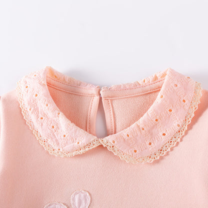 Autumn Arrival Kids Girls Animals and Flowers Cartoon Pattern Long Sleeves Top Sweatshirt, MyKids-USA®, Sweatshirts, MyKids-USA -  -  -  -  -  -  - 