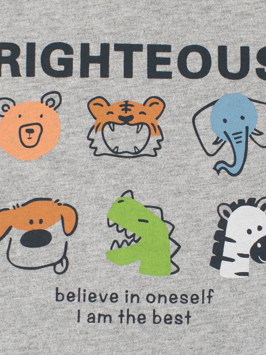 Autumn Baby Boys Letters and Animals Print Color Patchwork Long Sleeves Crew Neck Base Top Shirt, MyKids-USA®, Baby & Toddler Outerwear, MyKids-USA -  -  -  -  -  -  - 