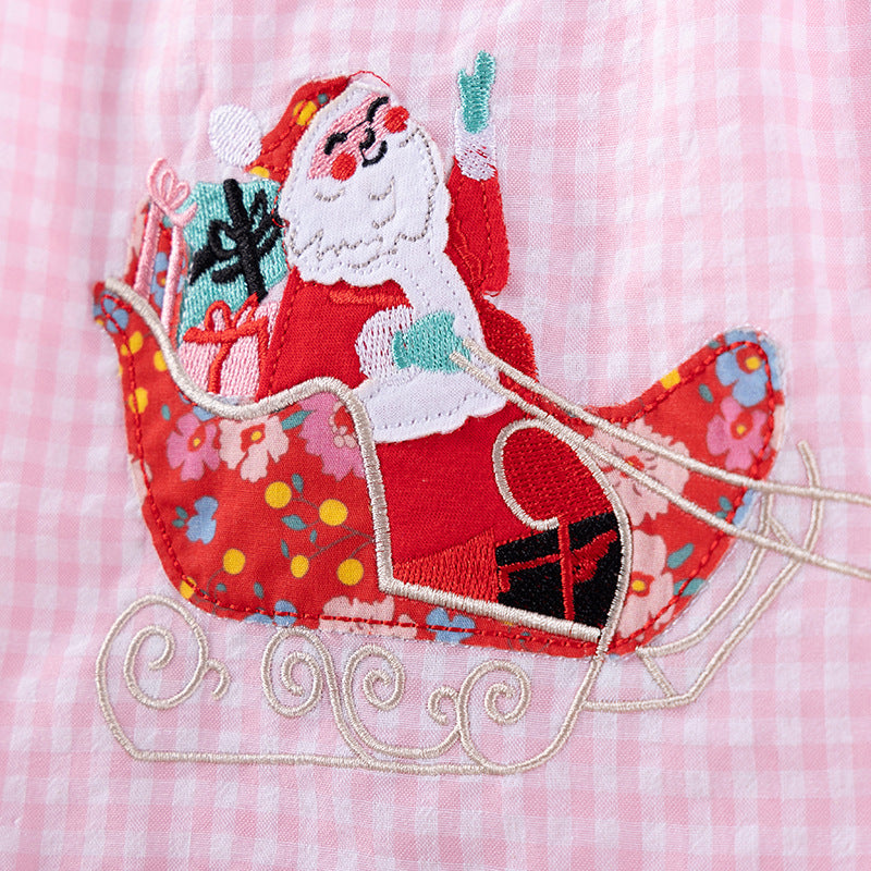 Autumn Arrival Cartoon Animals Christmas Pattern Long Sleeves Crew Neck Dress for Stylish Girls, MyKids-USA®, Baby & Toddler Dresses, MyKids-USA -  -  -  -  -  -  - 