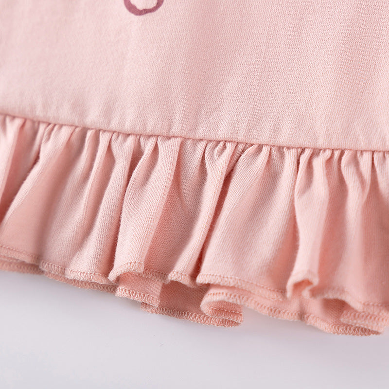 Autumn and Spring Arrival Tulle Decorated Fairy Cartoon Pattern Long Sleeves Dress for Stylish Girls, MyKids-USA®, Baby & Toddler Dresses, MyKids-USA -  -  -  -  -  -  - 