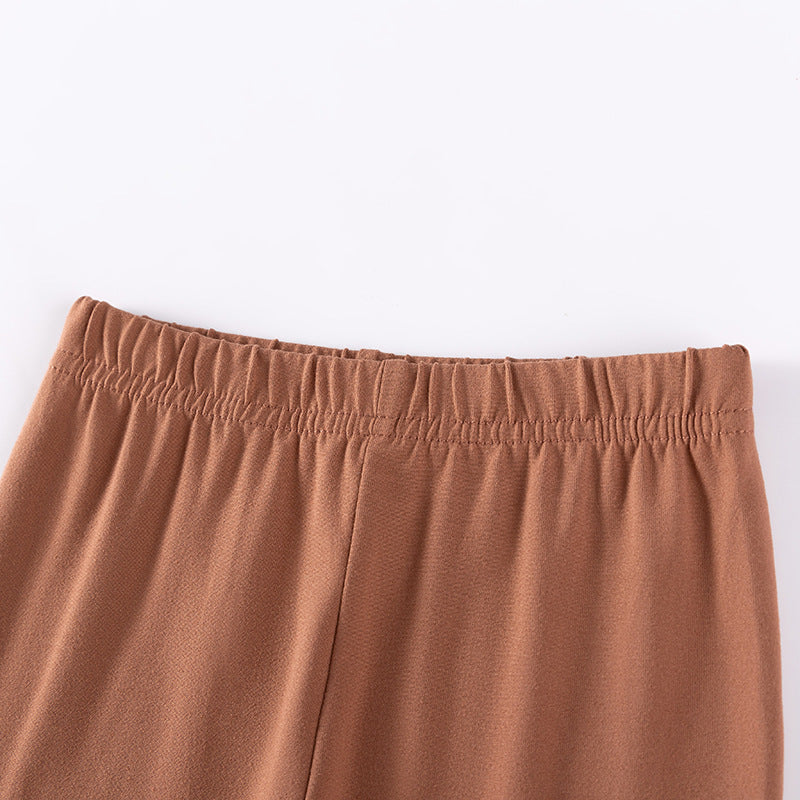 Spring and Autumn Girls Cartoon Pattern Long Sleeves Top and Plain Pants Clothing Set, MyKids-USA®, Baby & Toddler Outfits, MyKids-USA -  -  -  -  -  -  - 