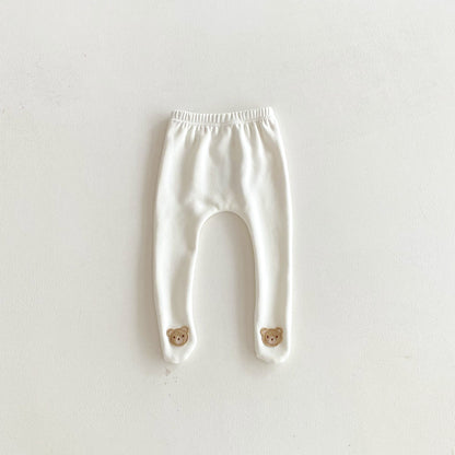 Autumn and Winter Arrival Cute Cartoon Style Animals Pattern Baby Leggings, MyKids-USA®, Leggings, MyKids-USA - Size/Age - 66 (3-6M) - Color - White -  -  - TR2511102310-C