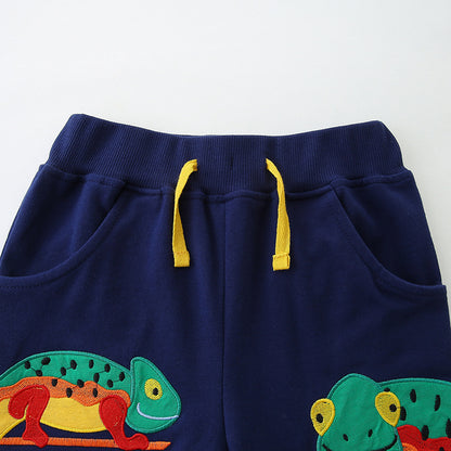Summer Arrival Kids Boys Cotton Casual Style Cartoon Animals Pattern Shorts, MyKids-USA®, Shorts, MyKids-USA -  -  -  -  -  -  - 