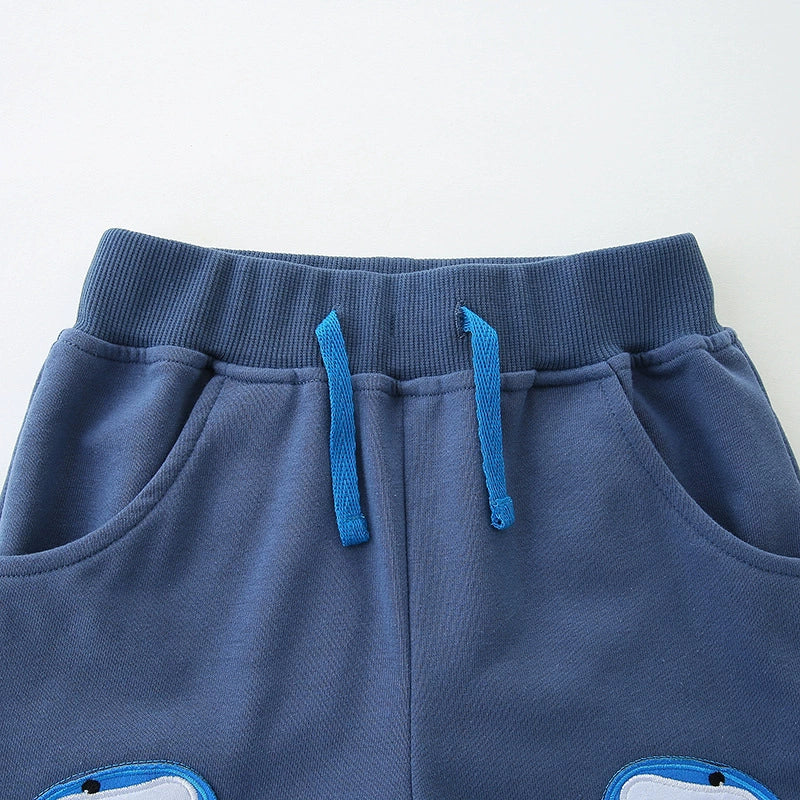 Summer Arrival Baby Kids Boys Cotton Casual Style Cartoon Sharks Pattern Shorts, MyKids-USA®, Shorts, MyKids-USA -  -  -  -  -  -  - 