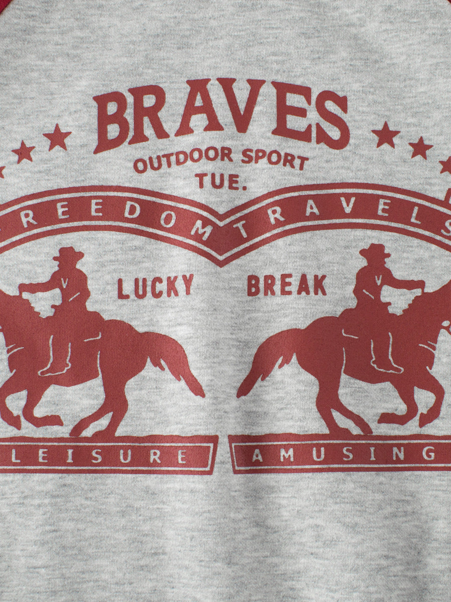 Arrival Unisex Letters Print Crew Neck Long Sleeves Thick Sweatshirt, MyKids-USA®, Baby & Toddler Outerwear, MyKids-USA -  -  -  -  -  -  - 