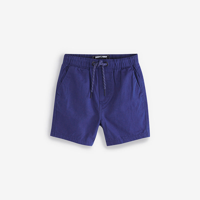 Baby Boys Solid Color Soft Cotton Casual Style Shorts