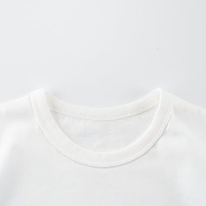 Summer Boys’ Animals Cartoon and Geometric Pattern T-shirt in European and American Style, MyKids-USA®, Baby & Toddler Tops, MyKids-USA -  -  -  -  -  -  - 