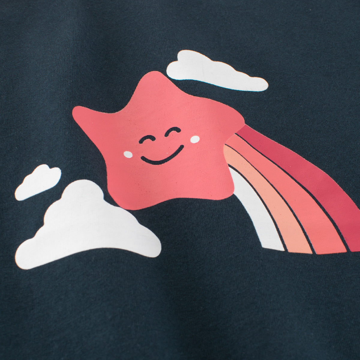 Summer Girls’ Cartoon Star Printed T-shirt in European and American Style, MyKids-USA®, Baby & Toddler Tops, MyKids-USA -  -  -  -  -  -  - 