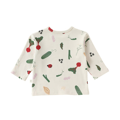 MyKids-USA® Autumn Arrival Baby Kids Long Sleeves Vegetables Pattern Top