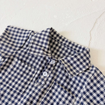 Summer Arrival Baby Boys Casual Plaid Pattern Short Sleeves Rompers, MyKids-USA®, Baby One-Pieces, MyKids-USA -  -  -  -  -  -  - 