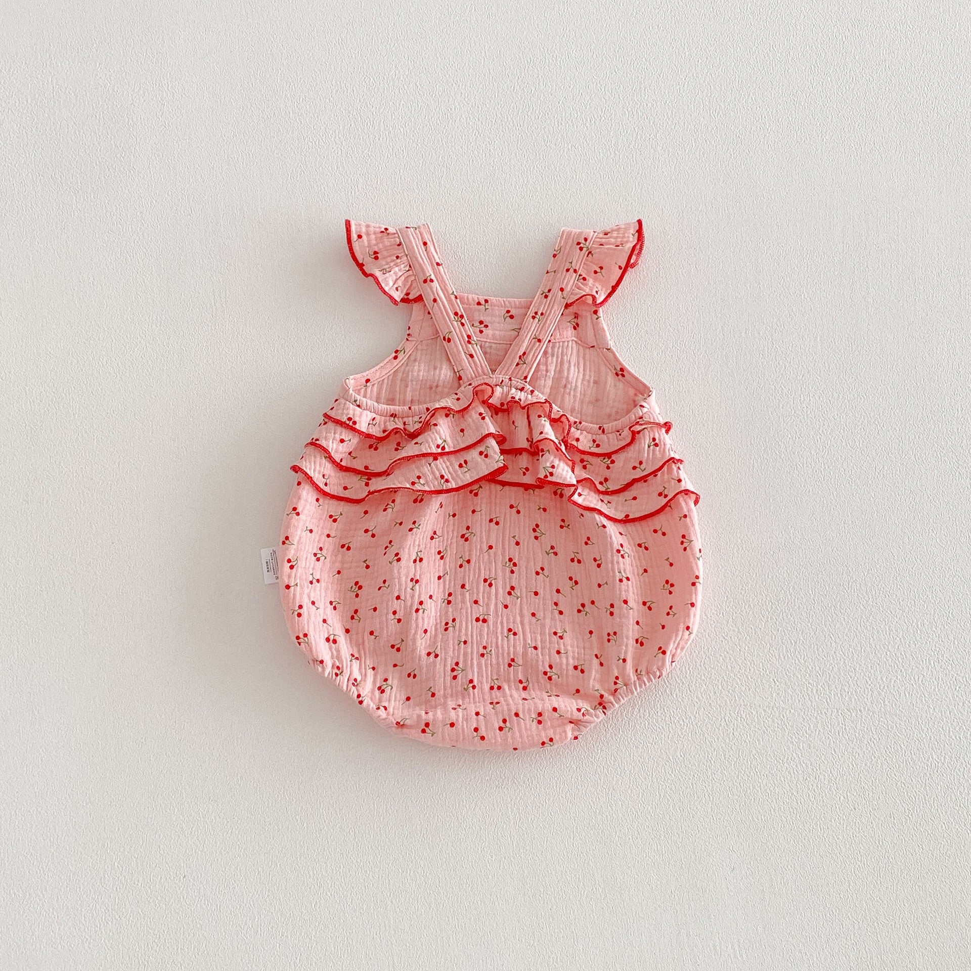 Design Summer Baby Kids Girls Sleeveless Flowers and Fruits Pattern Strap Bodysuit, MyKids-USA®, Bodysuits, MyKids-USA -  -  -  -  -  -  - .