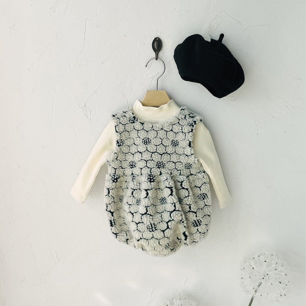 Autumn and Spring Arrival Baby Girls Flowers Pattern Sleeveless Crew Neck Bodysuit, MyKids-USA®, Bodysuits, MyKids-USA -  -  -  -  -  -  - .