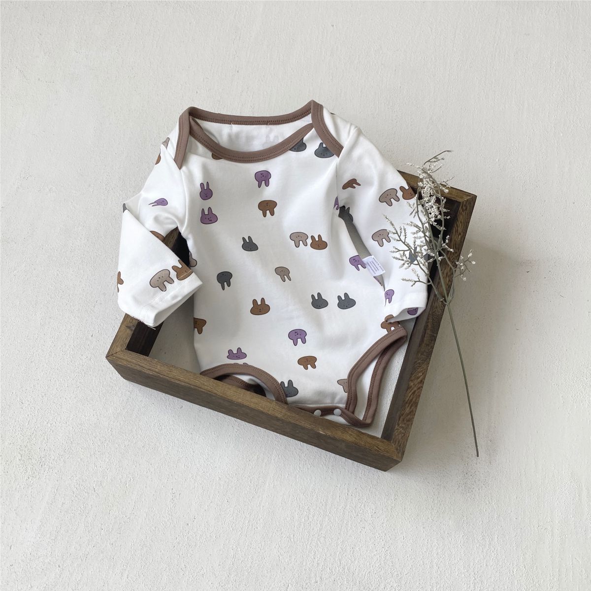 Arrival Autumn and Spring Baby Unisex Simple Rabbits Pattern Long Sleeves Bodysuit, MyKids-USA®, Bodysuits, MyKids-USA -  -  -  -  -  -  - .