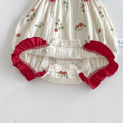 Design Summer Baby Kids Girls Sleeveless Fruits Pattern Strap Bodysuit, MyKids-USA®, Baby & Children's One-Pieces, MyKids-USA -  -  -  -  -  -  - .