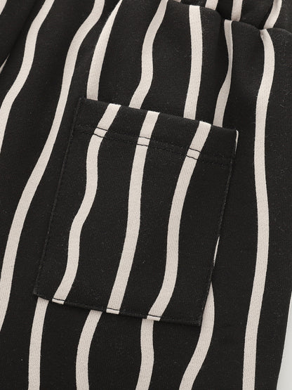 Summer Arrival Baby Kids Casual Style Striped Pattern Shorts