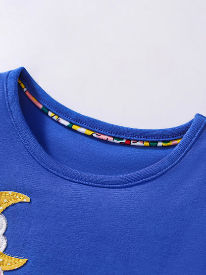 Kids’ Unicorn Cartoon Pattern Short Sleeves T-shirt in European and American Style for Summer, MyKids-USA®, Baby & Toddler Tops, MyKids-USA -  -  -  -  -  -  - 