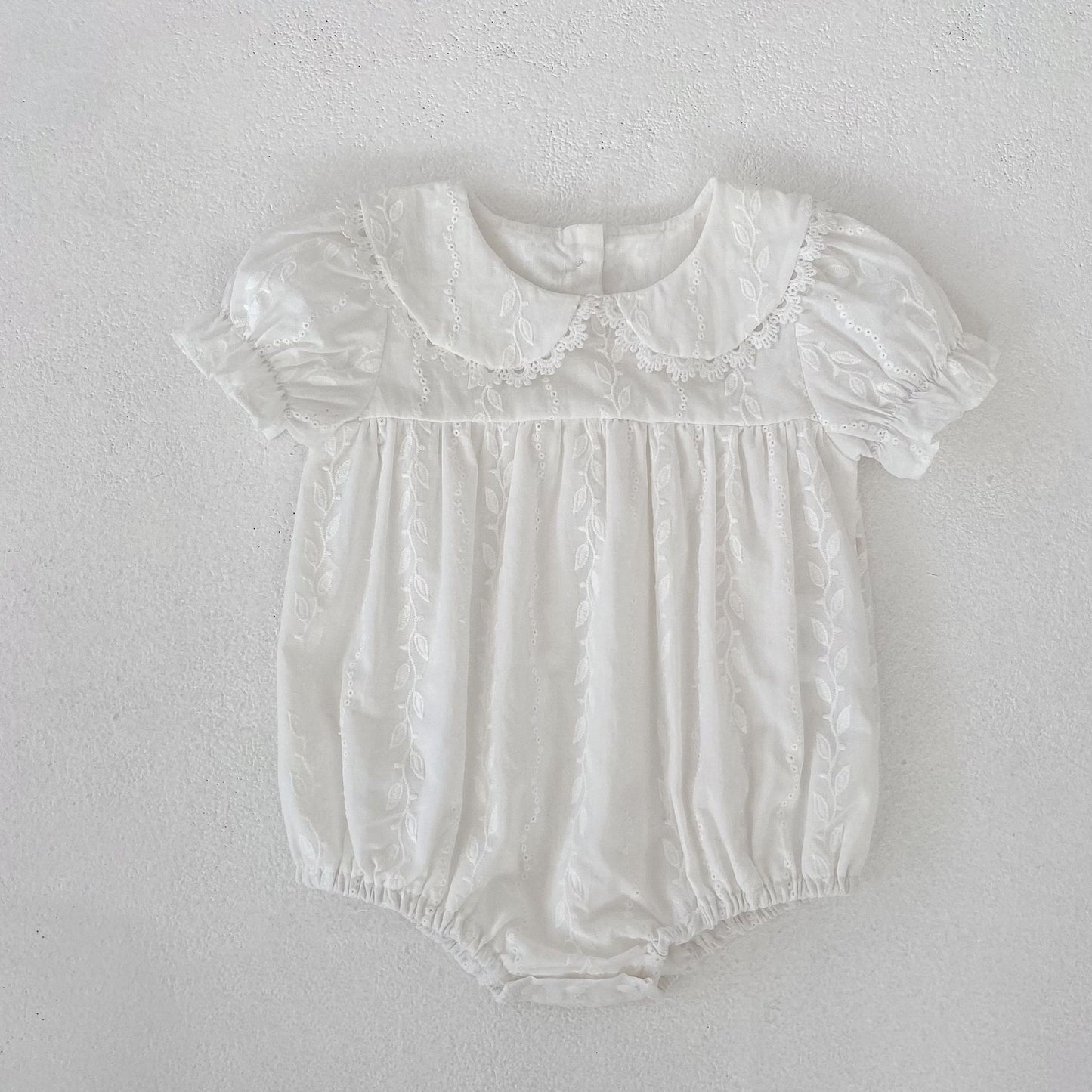 Arrival Summer Flowers Pattern Embroidered Baby Kids Girls Onesies and Clothing Sets – Princess Sister Matching Set, MyKids-USA®, Baby & Children's Outfits, MyKids-USA - Size/Age - 66 (3-6M) - Color - Beige -  -  - TR2605202255-A.