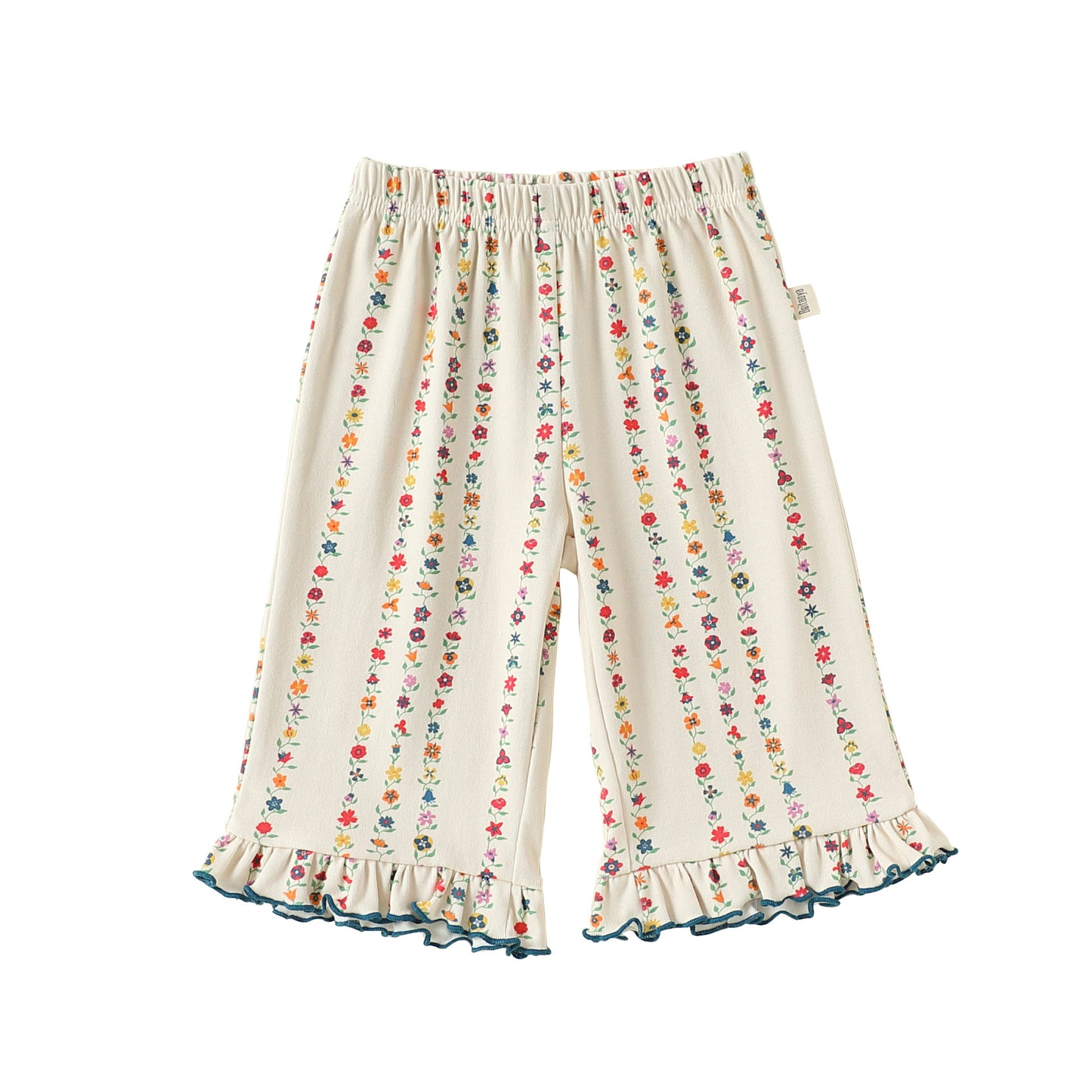 MyKids-USA® Spring and Autumn Baby Kids Girls Long Sleeves Flowers Striped Pattern Top and Pants