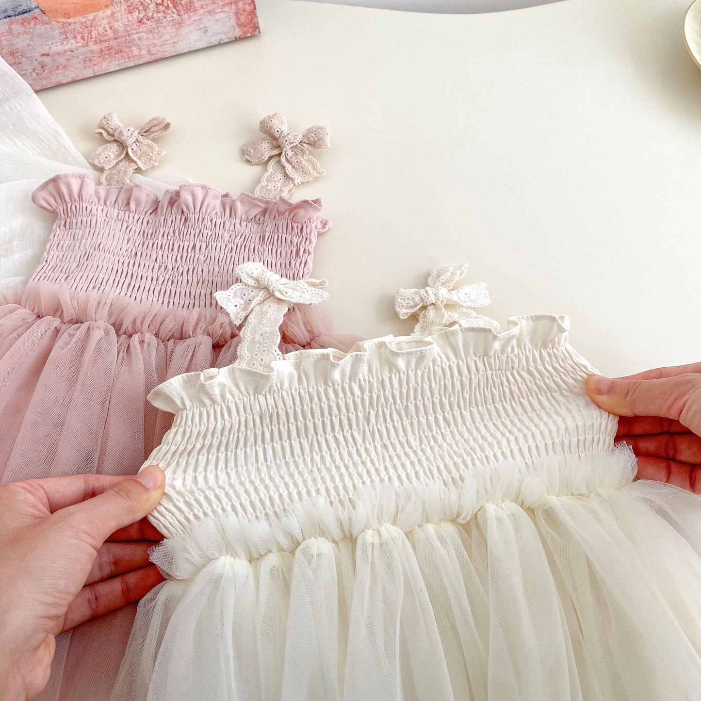 Summer Arrival Baby Girls Cute Solid Color Pleated Sleeveless Dress Design Strap Onesies, MyKids-USA®, Baby One-Pieces, MyKids-USA -  -  -  -  -  -  - 