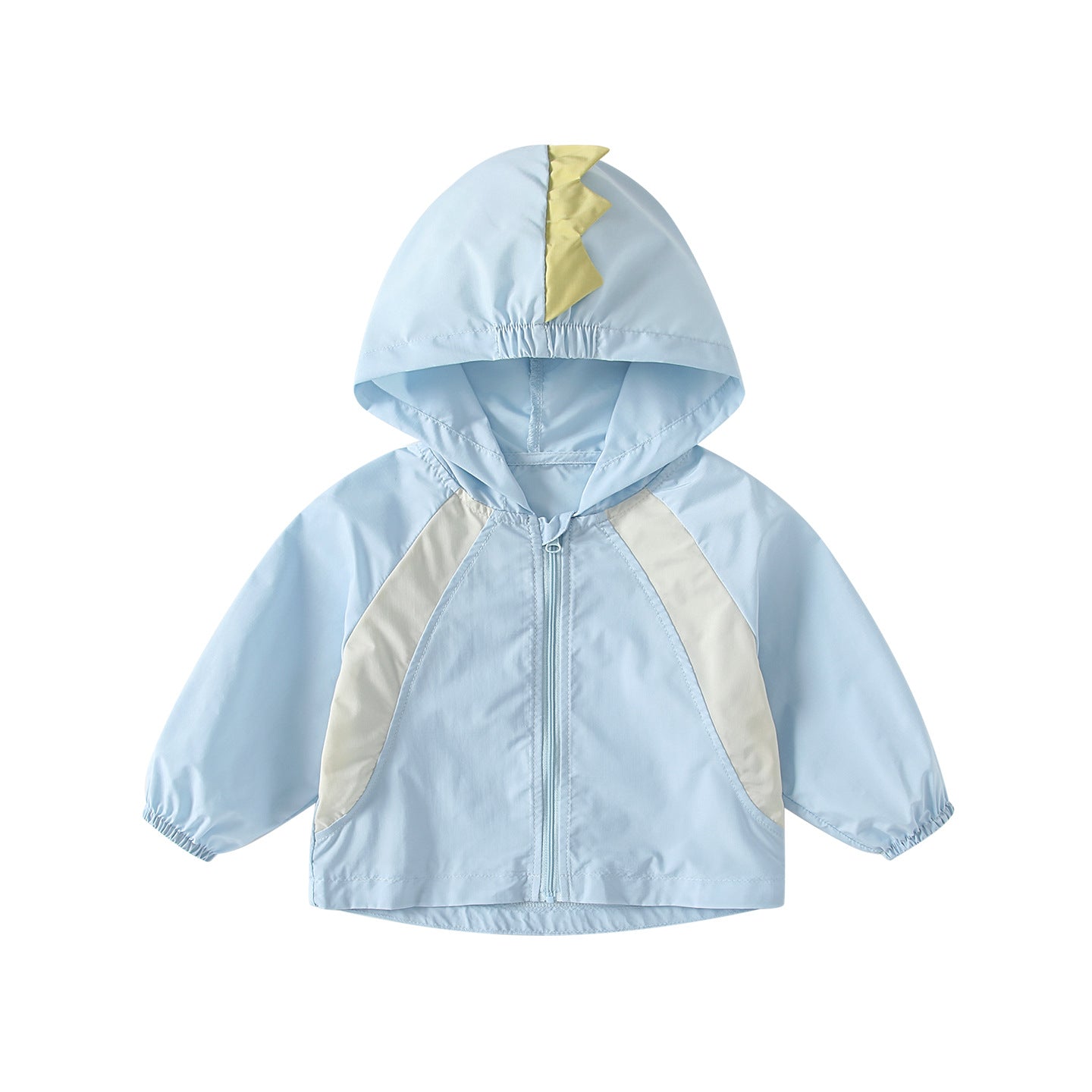 Arrival European and American Style Unisex Color Patchwork Coat with Long Sleeves, MyKids-USA®, Baby & Toddler Coats & Jackets, MyKids-USA - Size/Age - 80 (9-12M) - Color - Blue -  -  - TR2602242345-A.