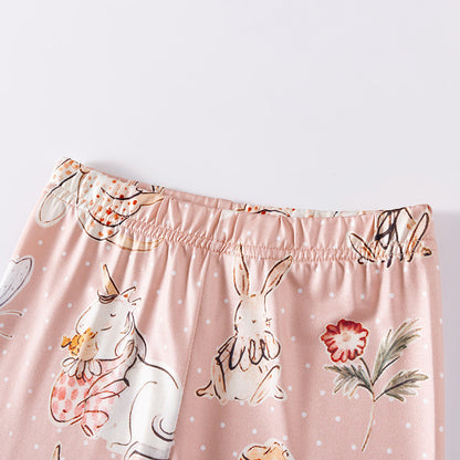 Spring and Autumn Girls Cartoon Pattern Long Sleeves Top and Dots Pattern Pants Clothing Set, MyKids-USA®, Baby & Toddler Outfits, MyKids-USA -  -  -  -  -  -  - 