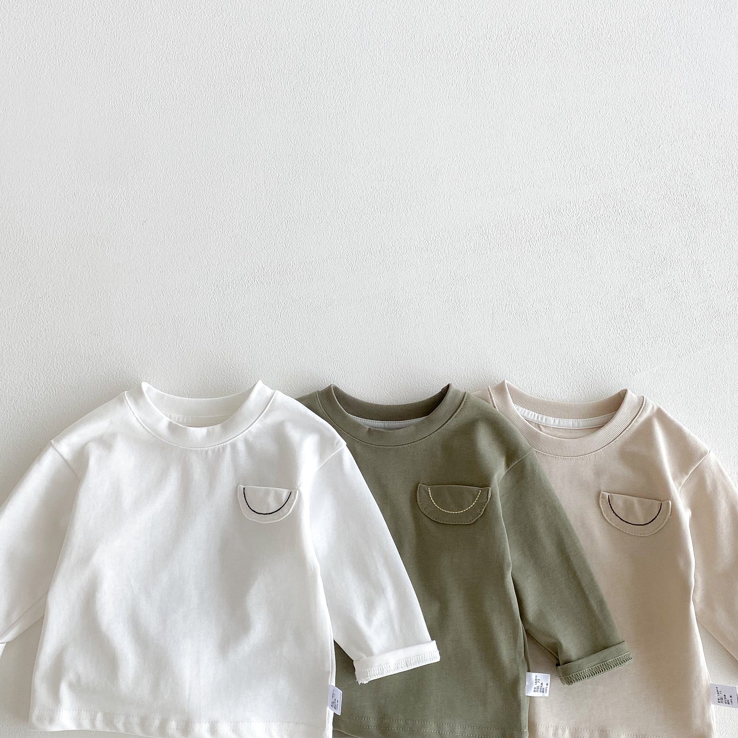 Autumn Arrival Baby Kids Unisex Casual Long Sleeves Crew Neck Top, MyKids-USA®, Baby & Toddler Tops, MyKids-USA -  -  -  -  -  -  - 