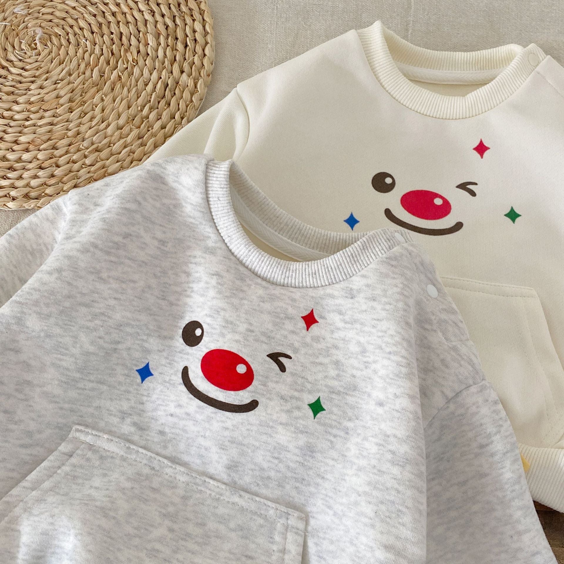 Autumn and Spring Baby Kids Long Sleeves Cute Cartoon Pattern Pullover and Pants Clothing Set, MyKids-USA®, Baby & Toddler Outfits, MyKids-USA -  -  -  -  -  -  - .