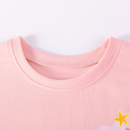 Summer Hot Selling Baby Kids Girls Short Sleeves Cartoon Pattern T-shirt and Skirt Clothing Set, MyKids-USA®, Baby & Children's Outfits, MyKids-USA -  -  -  -  -  -  - .